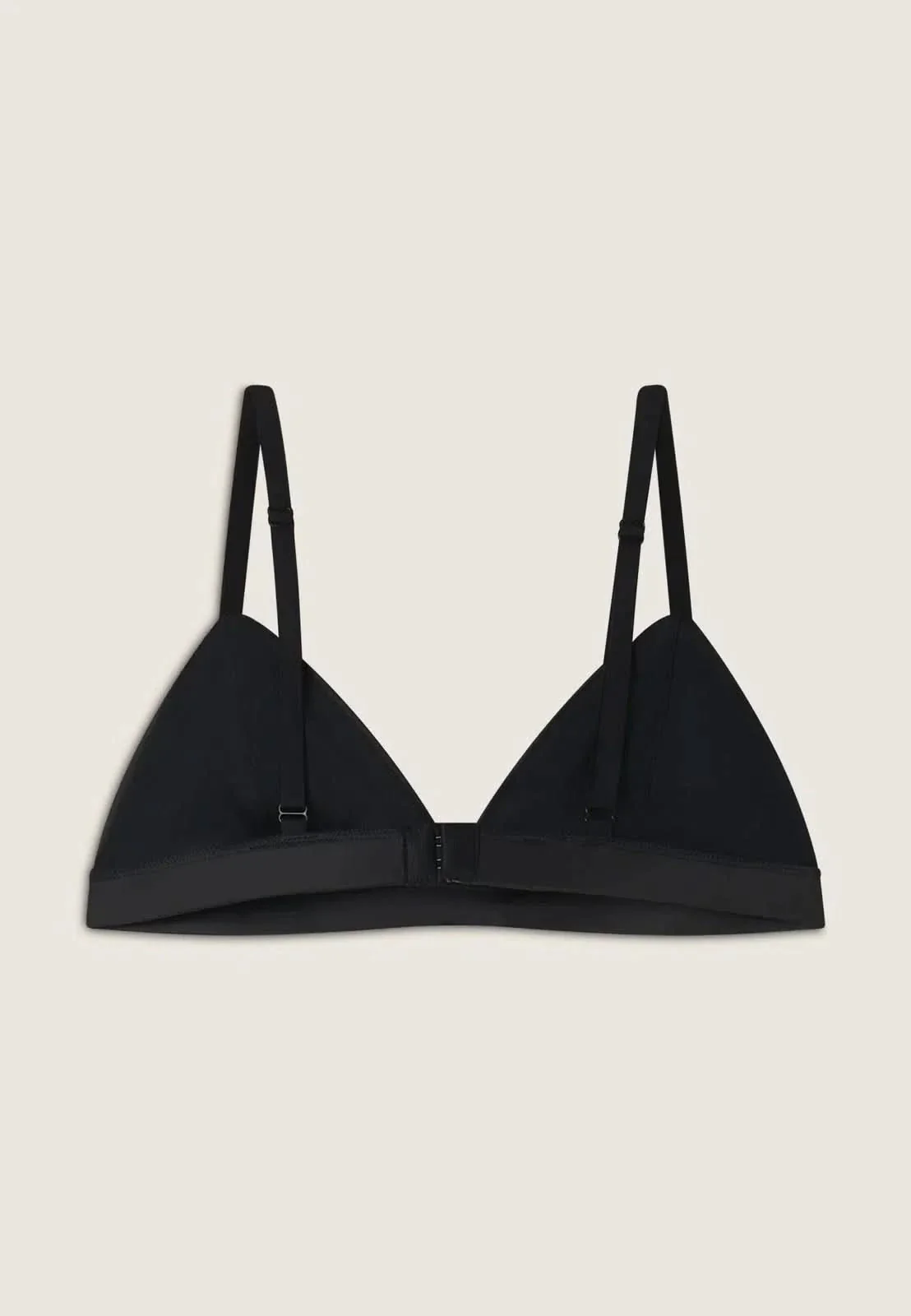 Faux Leather Bralette - Black - Image 3