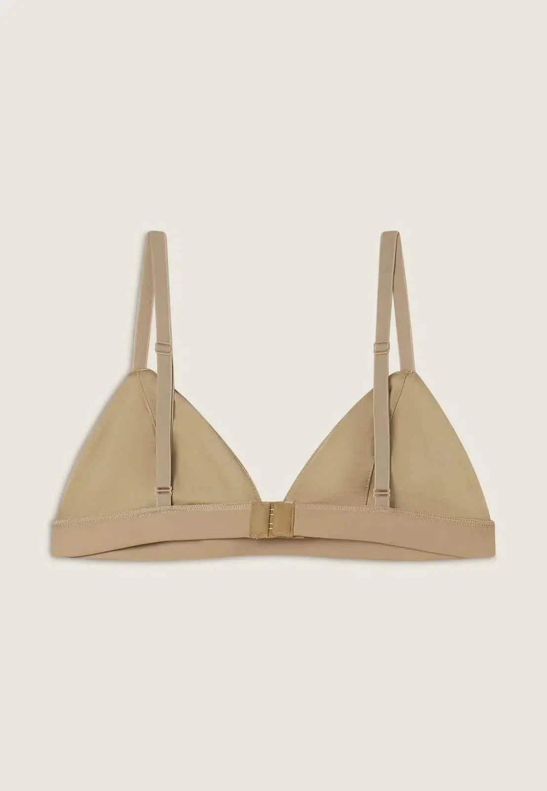 Faux Leather Bralette - Sand - Image 3