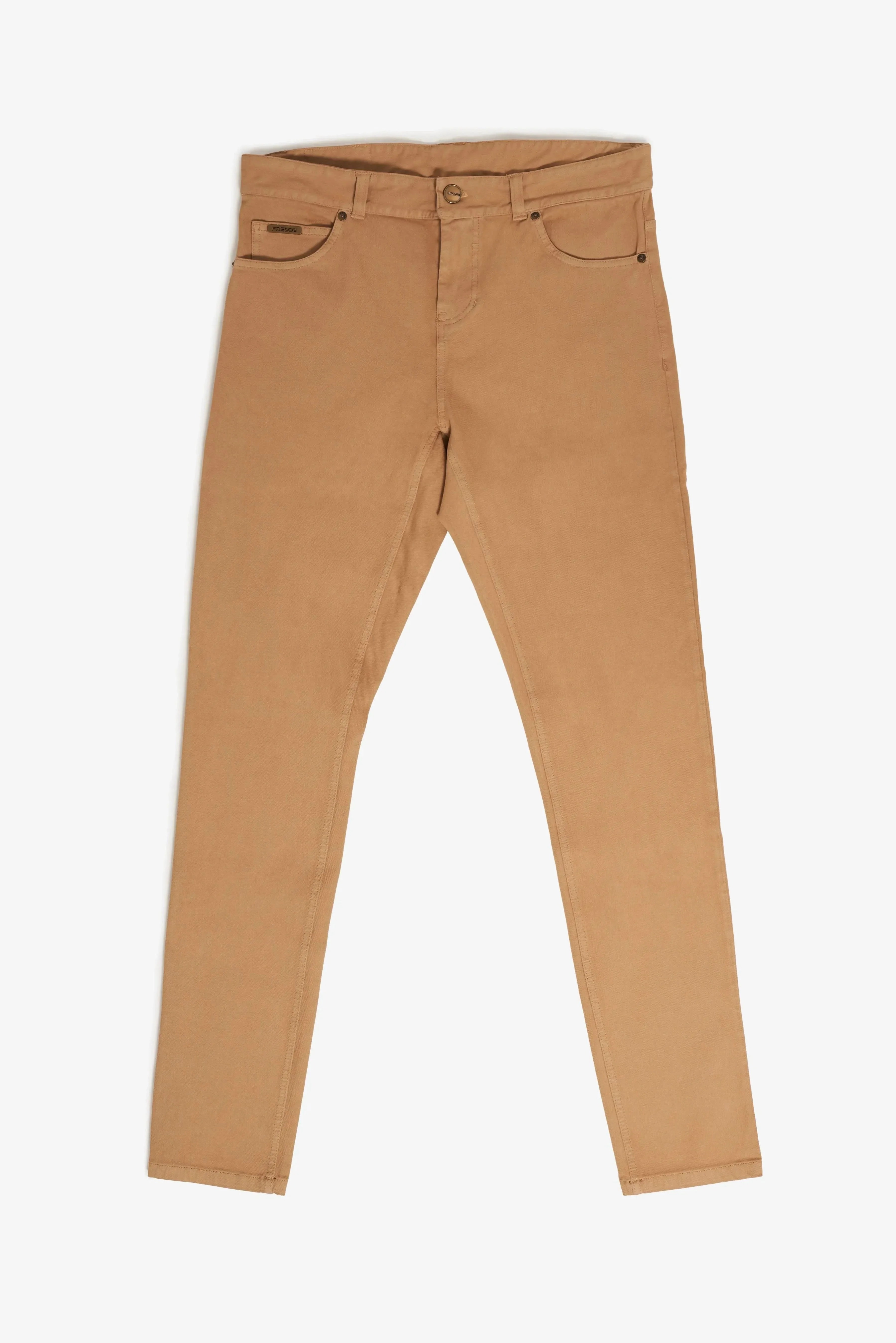 Freddy Men’s Jeans - Desert Tan with Tan Stitching - Image 10