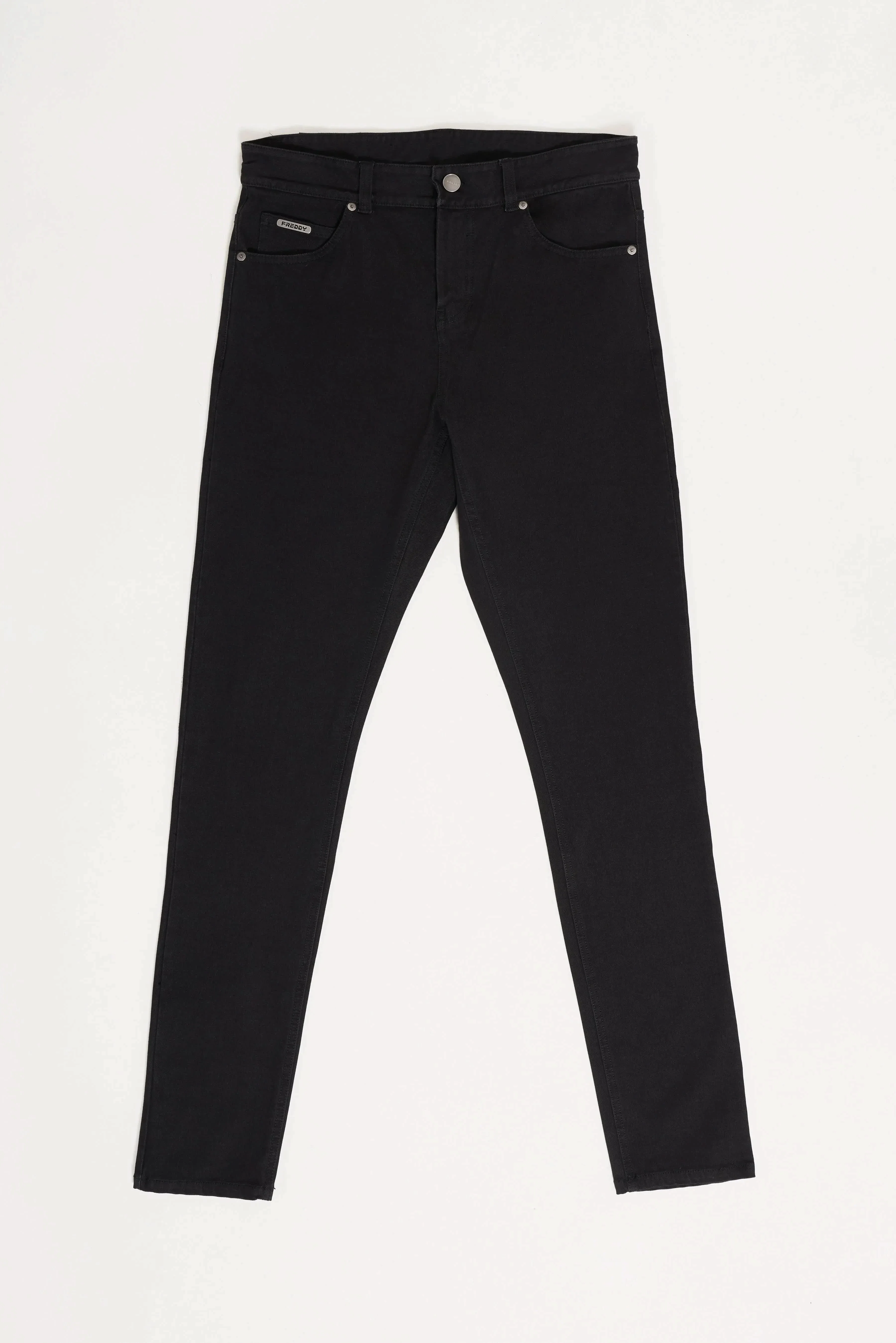 Freddy Men’s Jeans - Jet Black with Black Stitching - Image 8