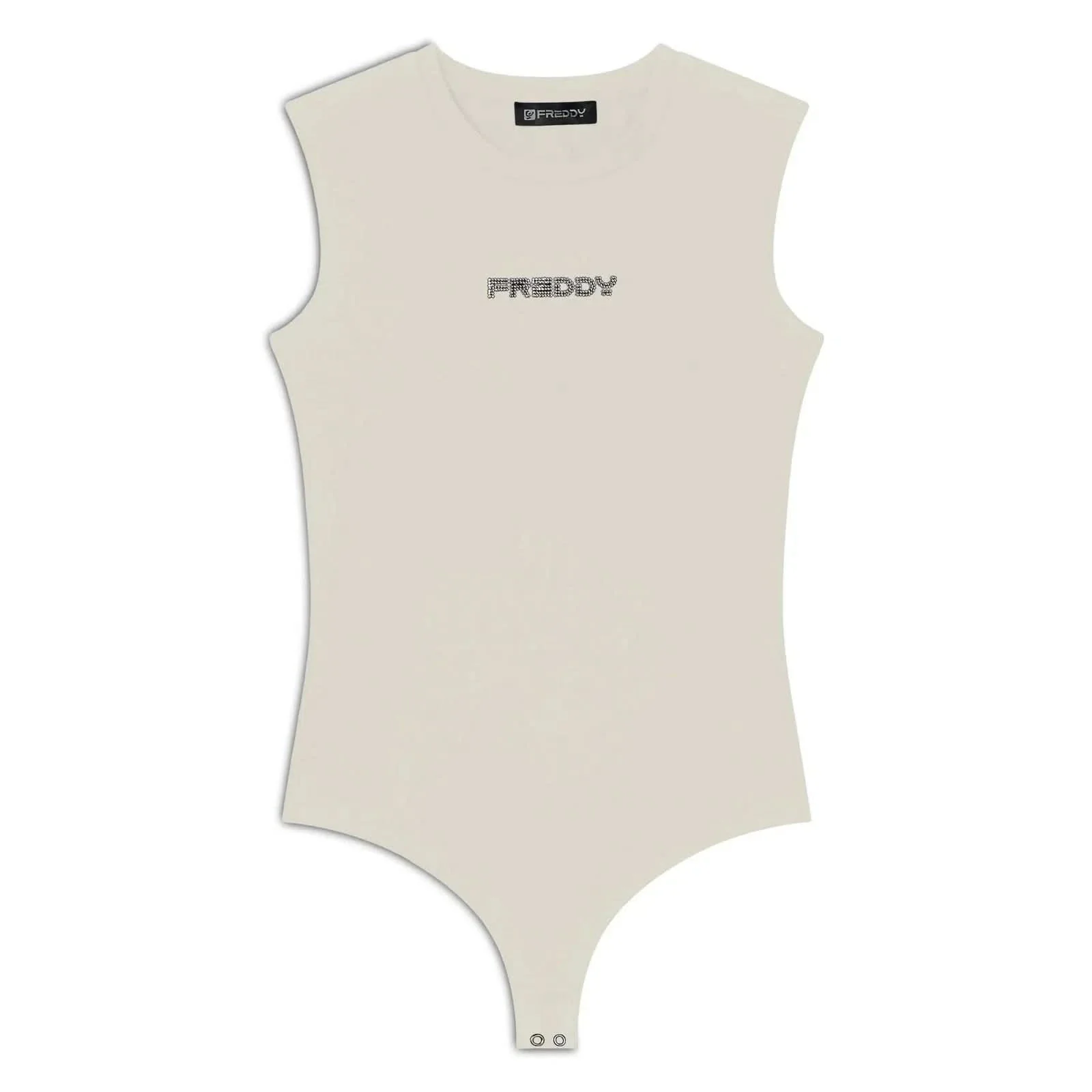 FREDDY Tank Bodysuit - Cream - Image 4
