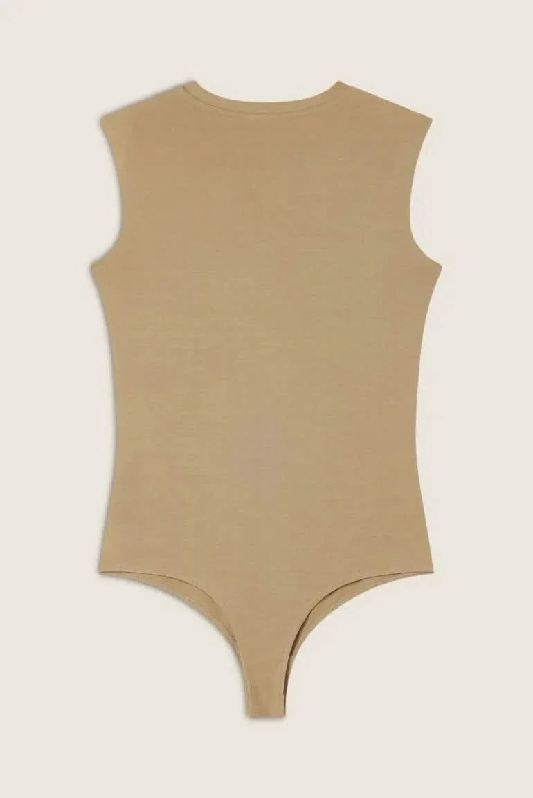 FREDDY Tank Bodysuit - Sand - Image 6