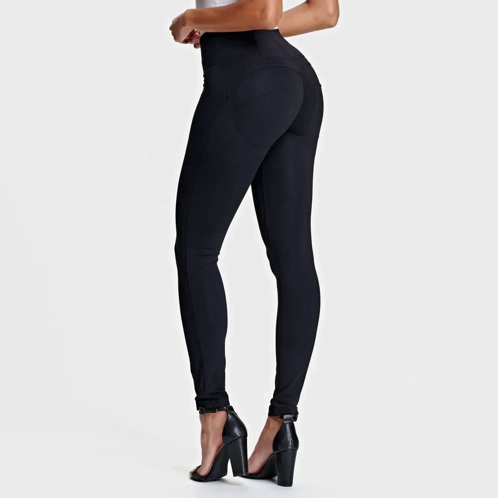 WRUP Diwo Pro - High Waisted - Full Length - Black - Image 5