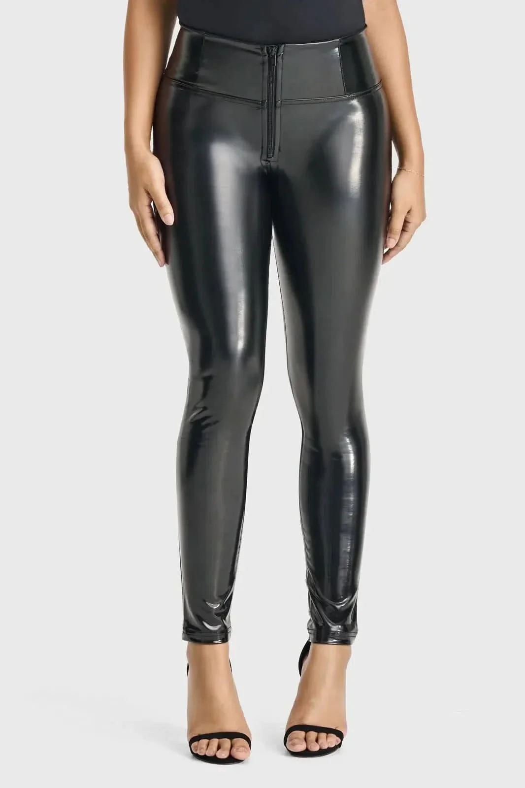 WRUP Latex - High Waisted - Full Length - Black - Image 10