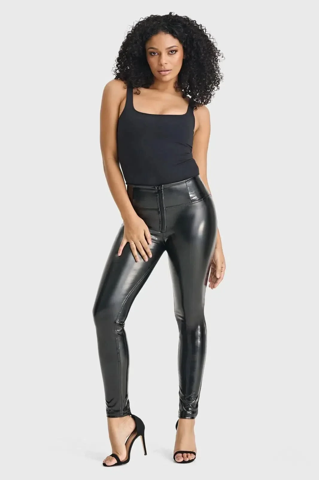 WRUP Latex - High Waisted - Full Length - Black - Image 6