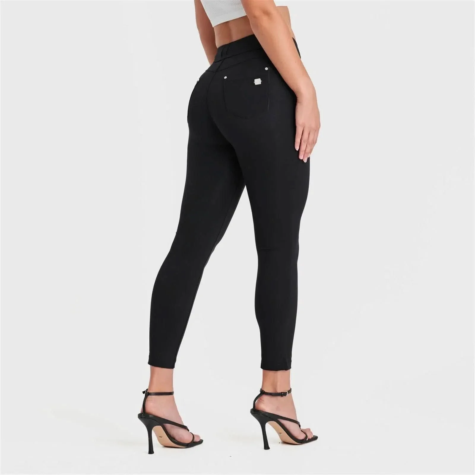 N.O.W.® Diwo Pro - High Waisted - Ankle Length - Black - Image 3