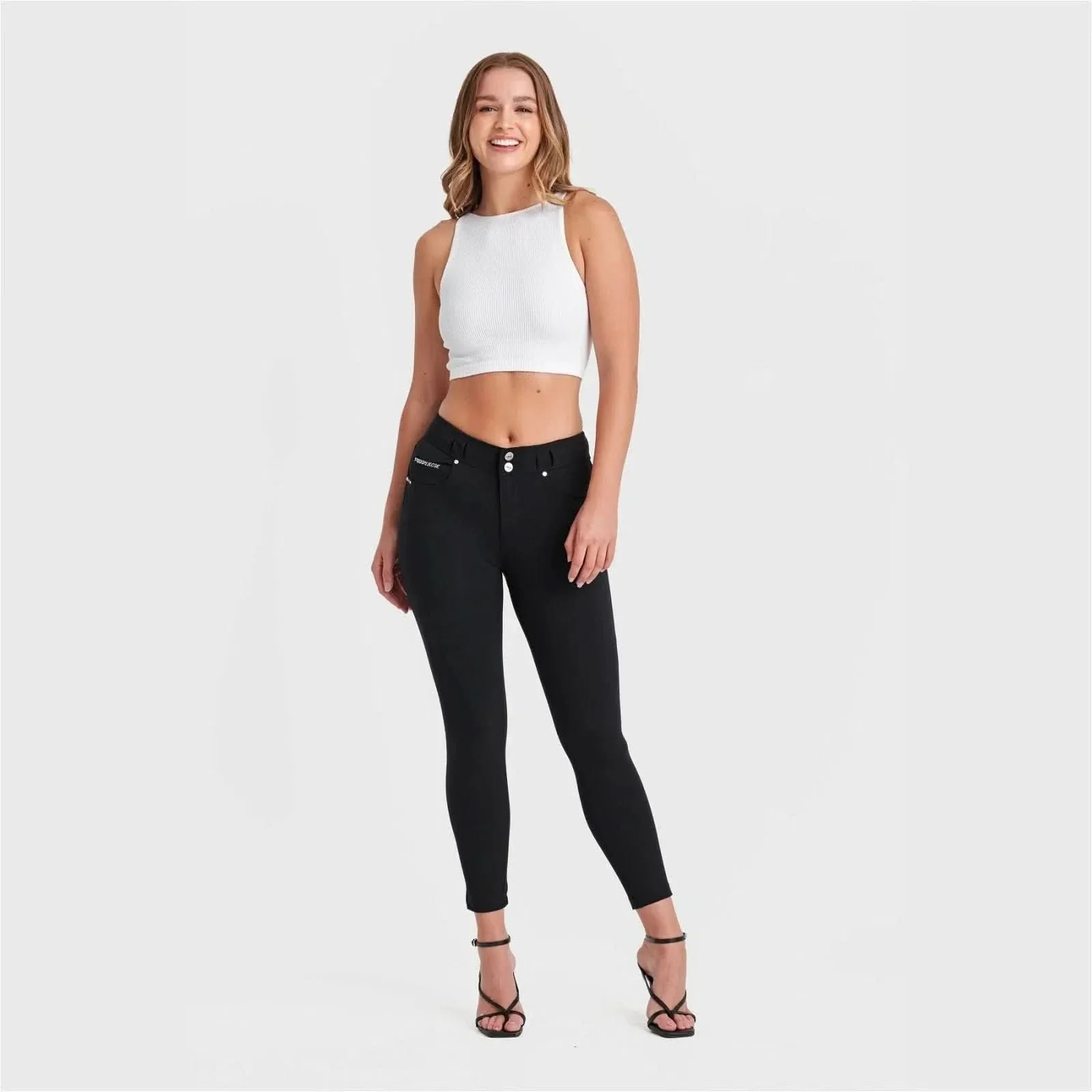 N.O.W.® Diwo Pro - High Waisted - Ankle Length - Black - Image 6
