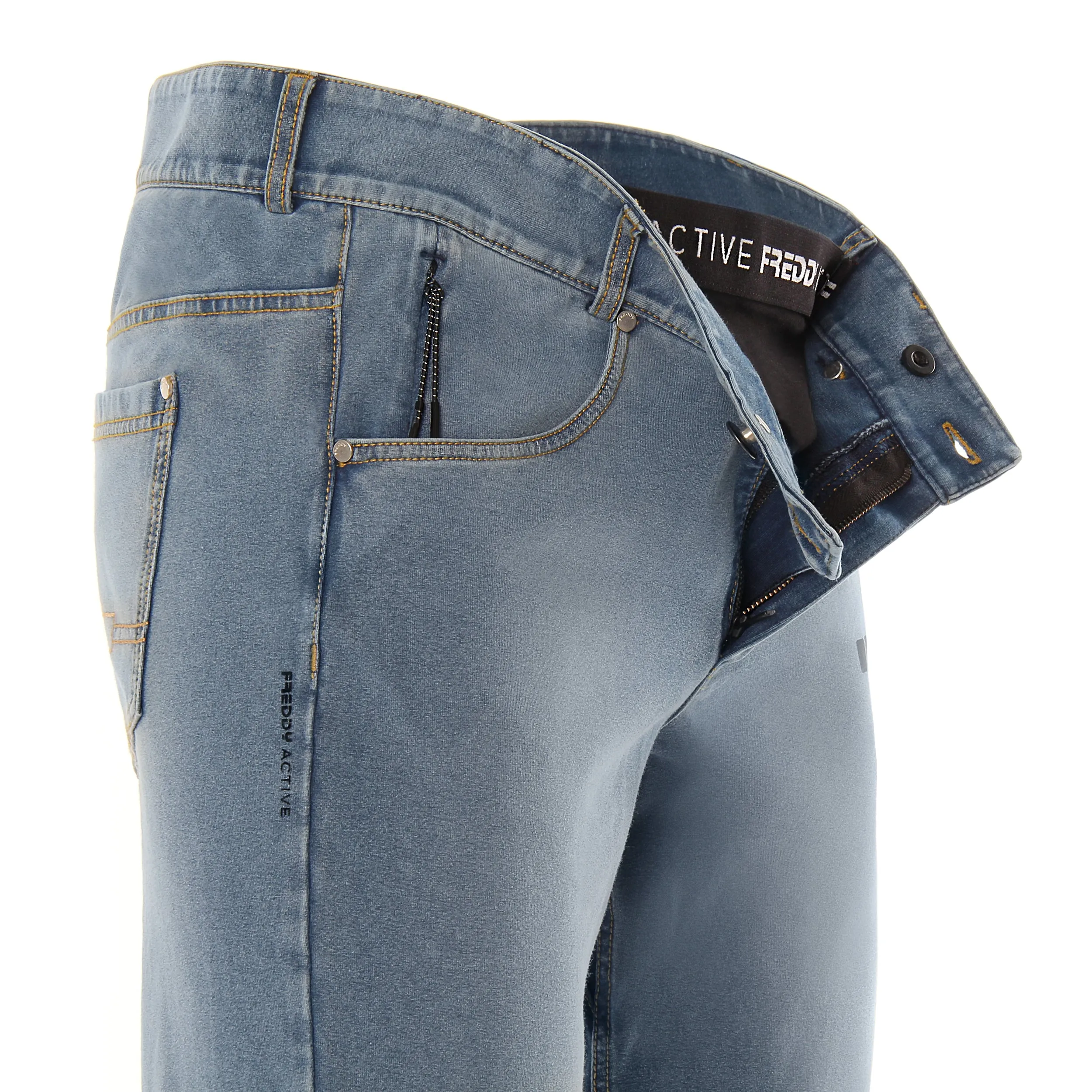 Men's PRO Pants Chino fit - Light Blue Denim - Image 4