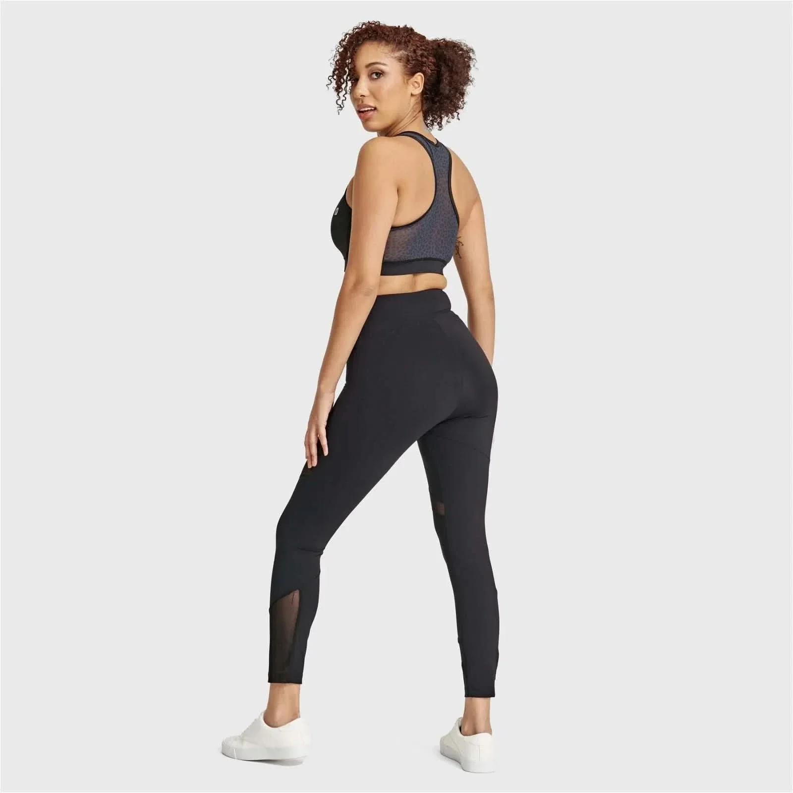 Sports Bra Animalier Print Back - Black - Image 4