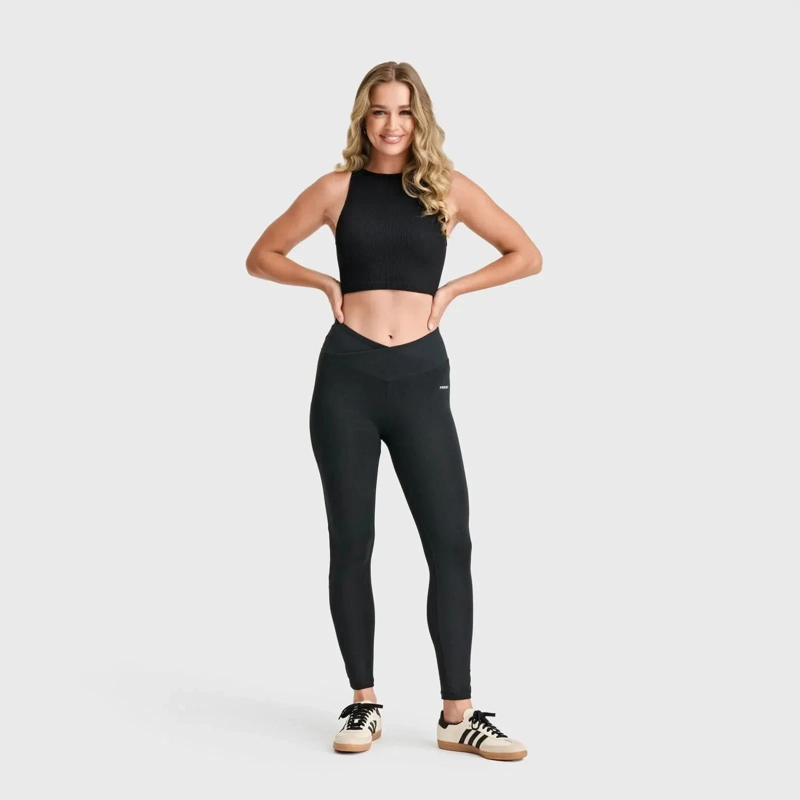 WRUP Core Fashion - High Waisted - Ankle Length - Black - Image 2