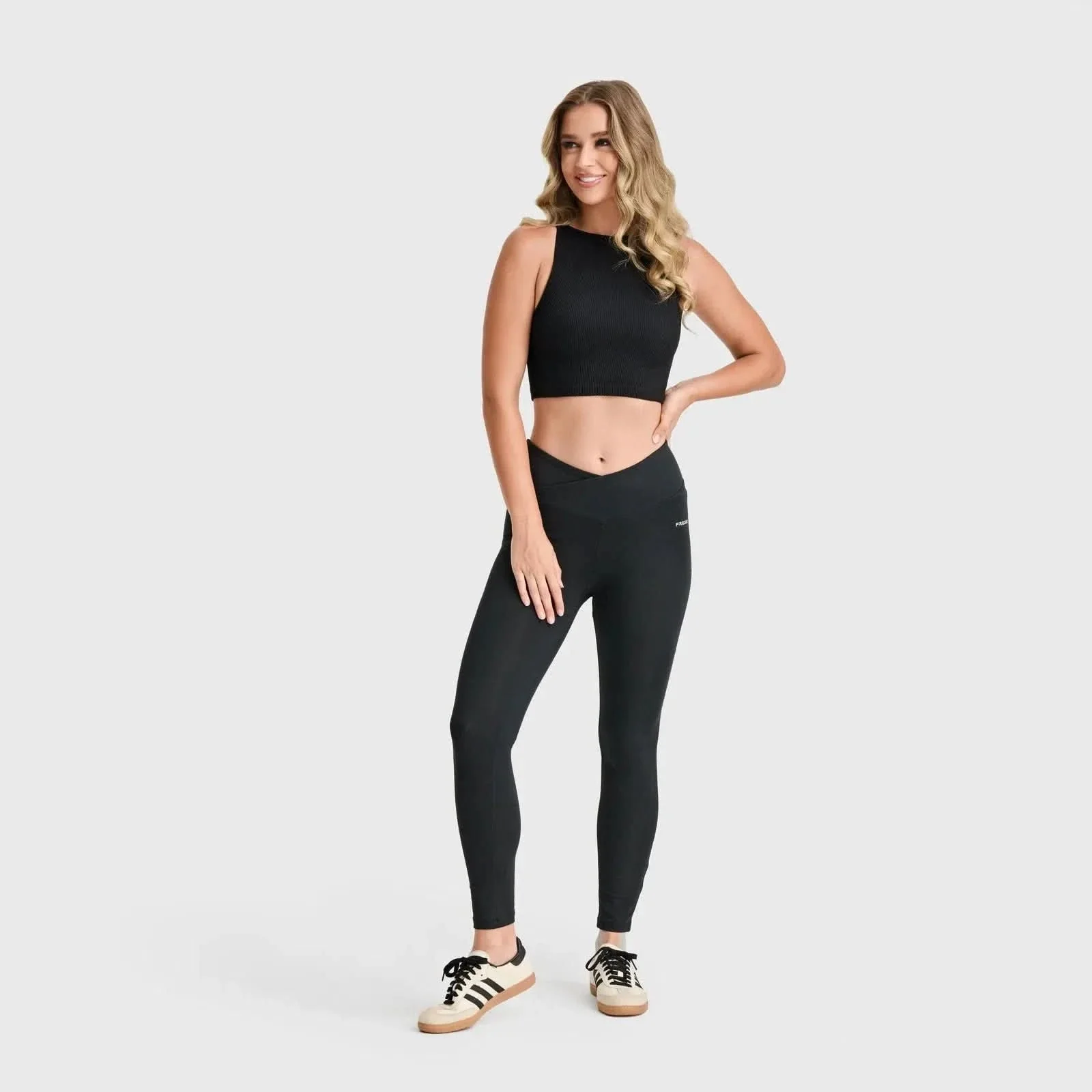 WRUP Core Fashion - High Waisted - Ankle Length - Black - Image 4