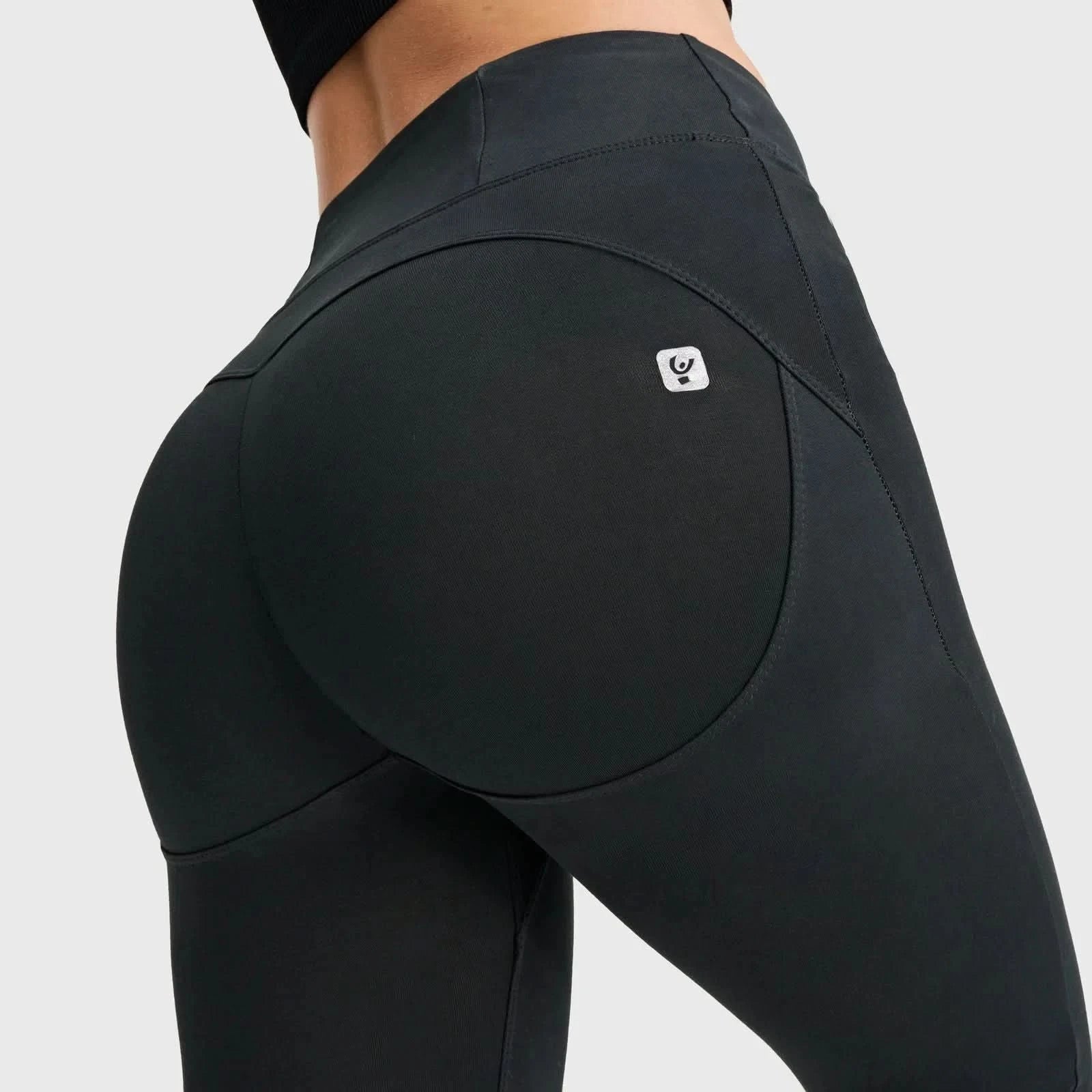WRUP Core Fashion - High Waisted - Ankle Length - Black - Image 8