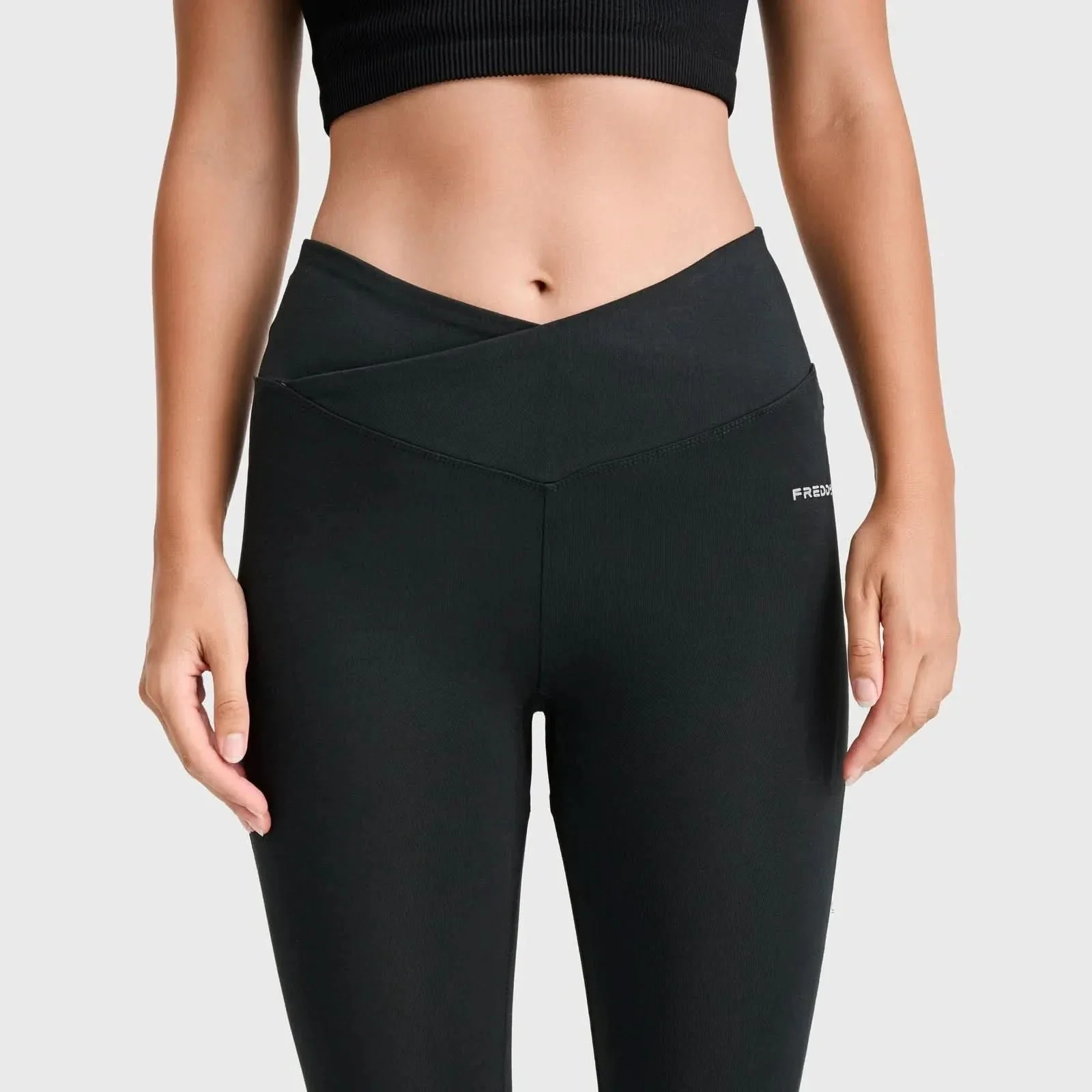 WRUP Core Fashion - High Waisted - Ankle Length - Black - Image 9