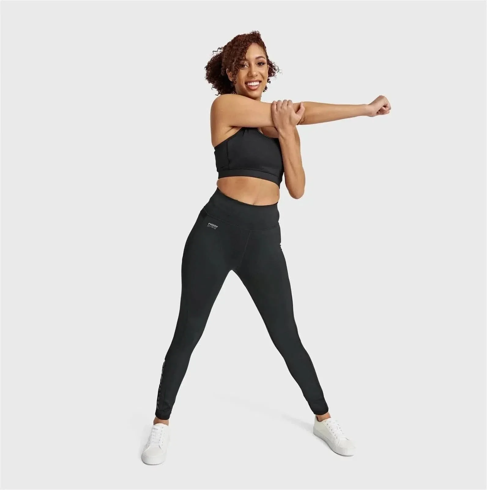 WRUP Diwo Sport - High Waisted - Ankle Length - Black - Image 4