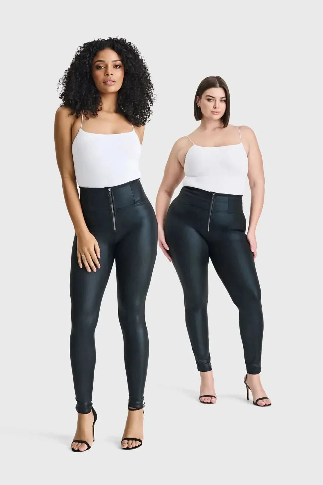 WRUP Luxe Shimmer - Super High Waisted - Full Length - Black - Image 10