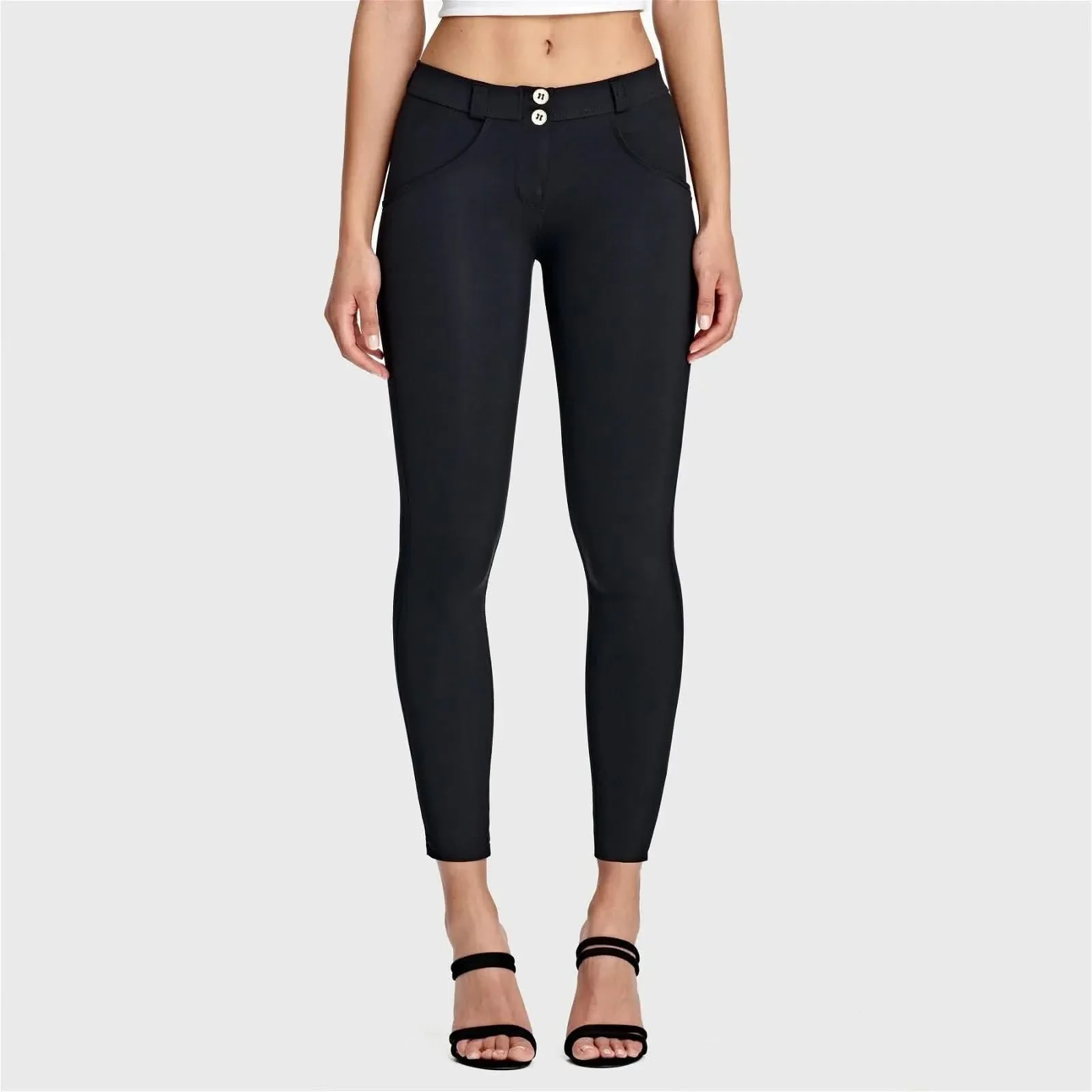 WRUP Diwo Pro - Mid Rise - Ankle Length - Black - Image 4