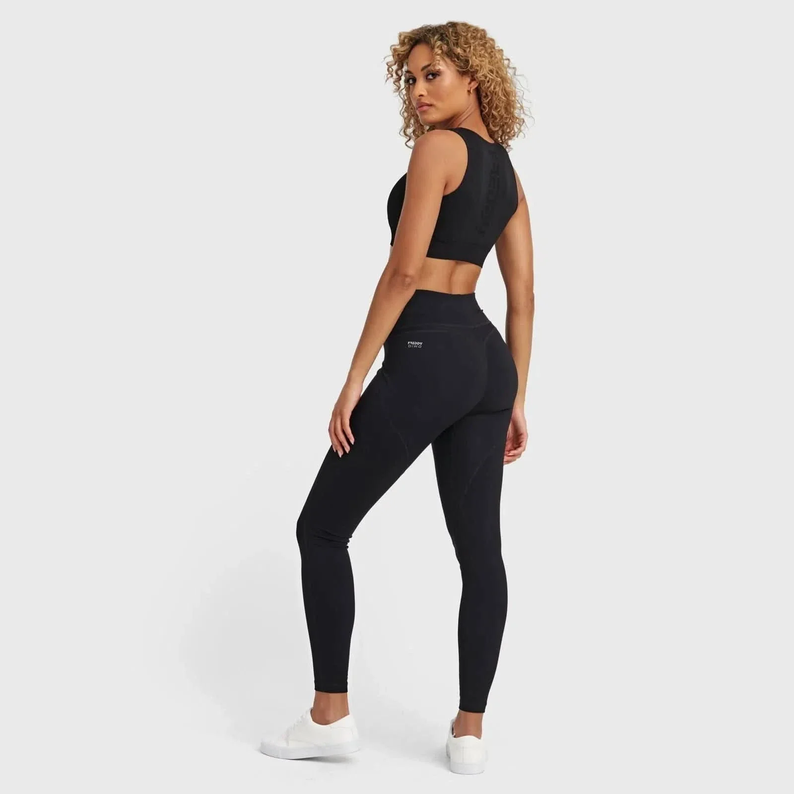 WRUP Diwo Pro Sport - High Waisted - Ankle Length - Black - Image 6