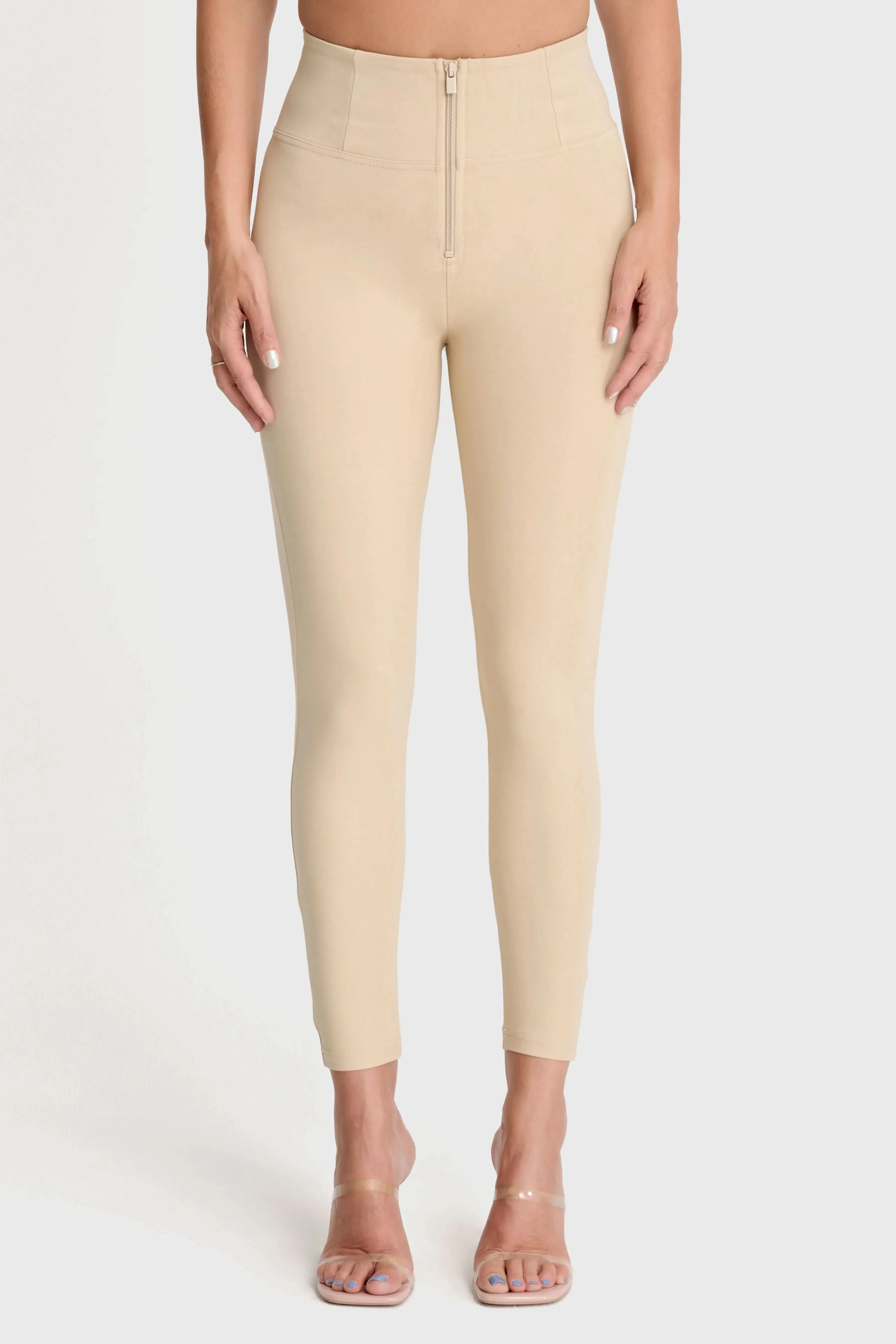 WRUP Fashion - High Waisted - Ankle Length - Sand - Image 3
