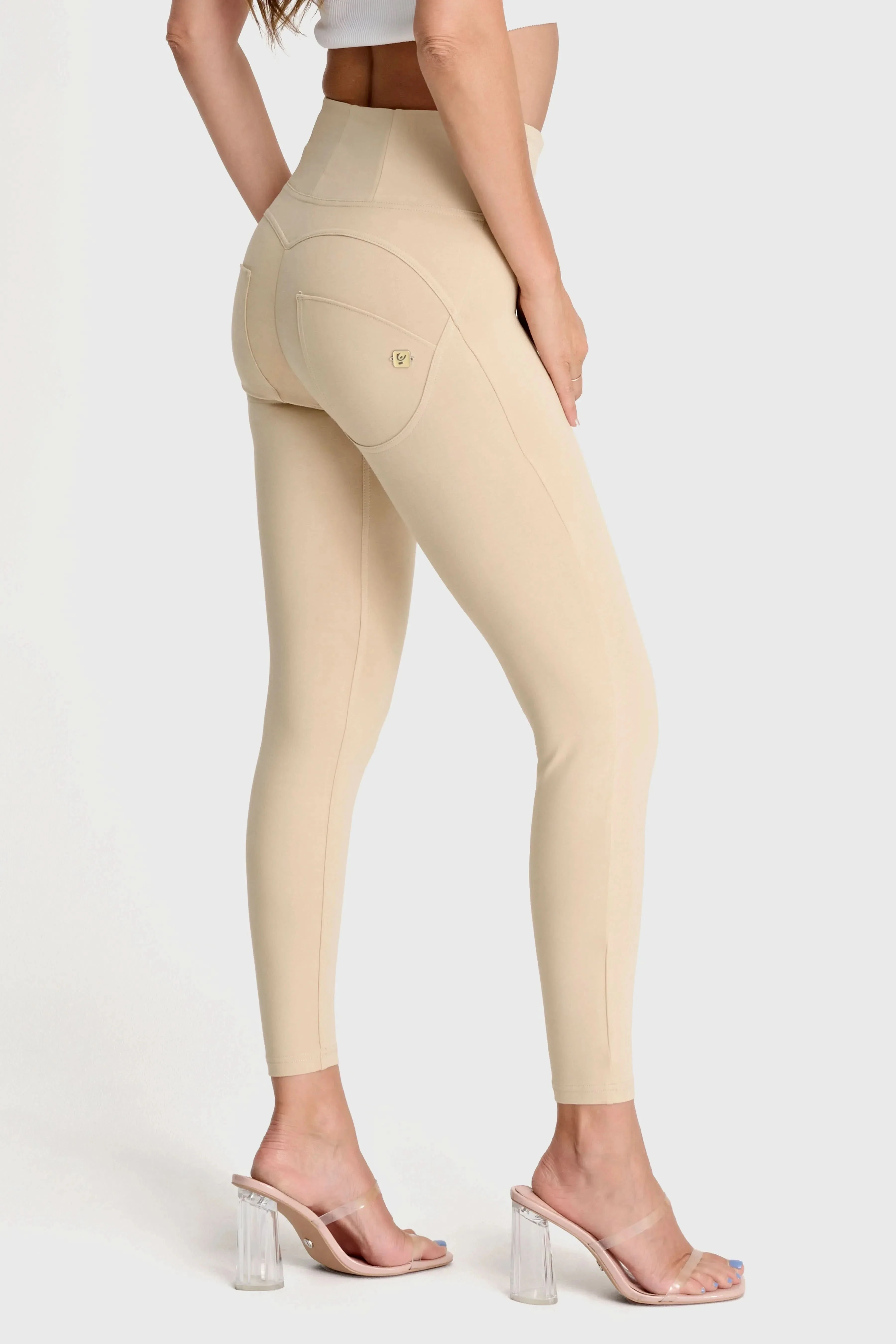 WRUP Fashion - High Waisted - Ankle Length - Sand - Image 4