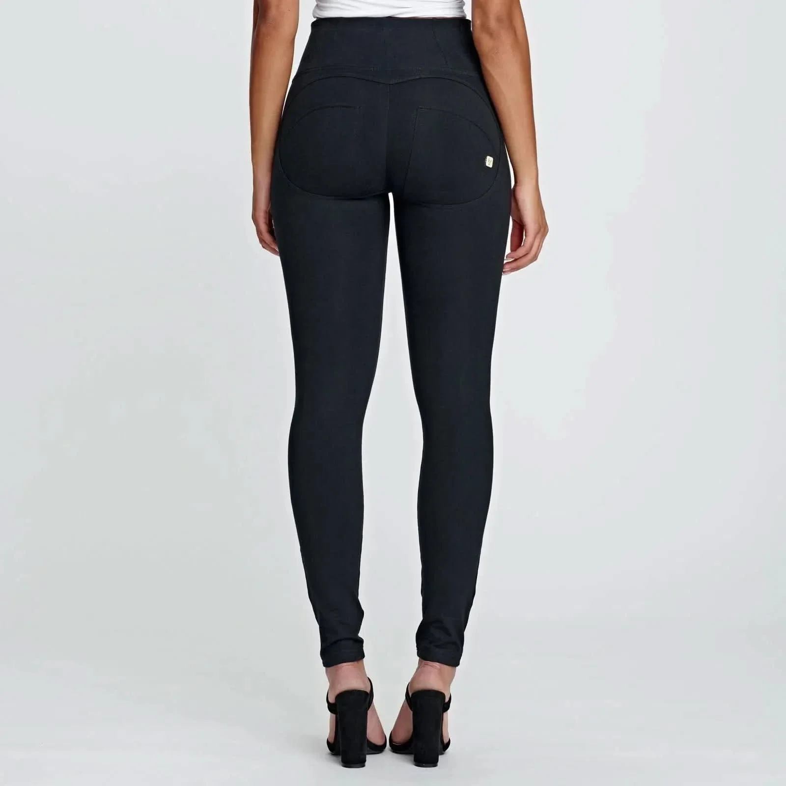 WRUP Fashion - High Waisted - Full Length - Black - Image 7