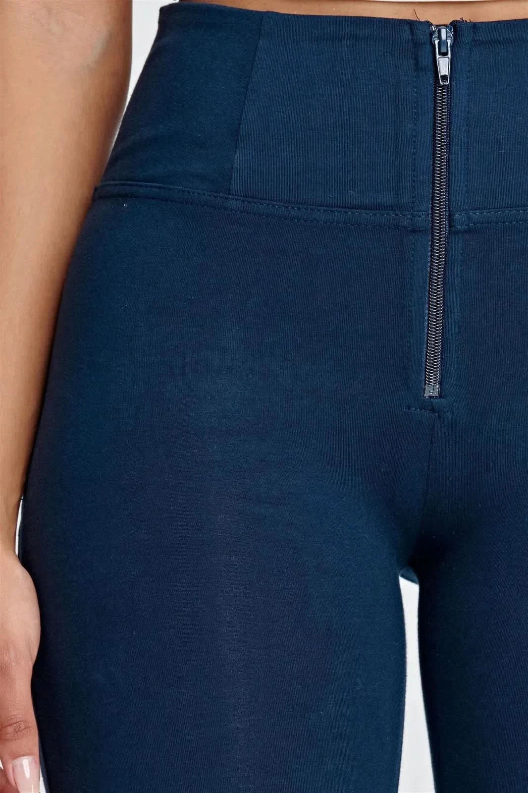 WRUP Fashion - High Waisted - Full Length - Navy Blue - Image 8