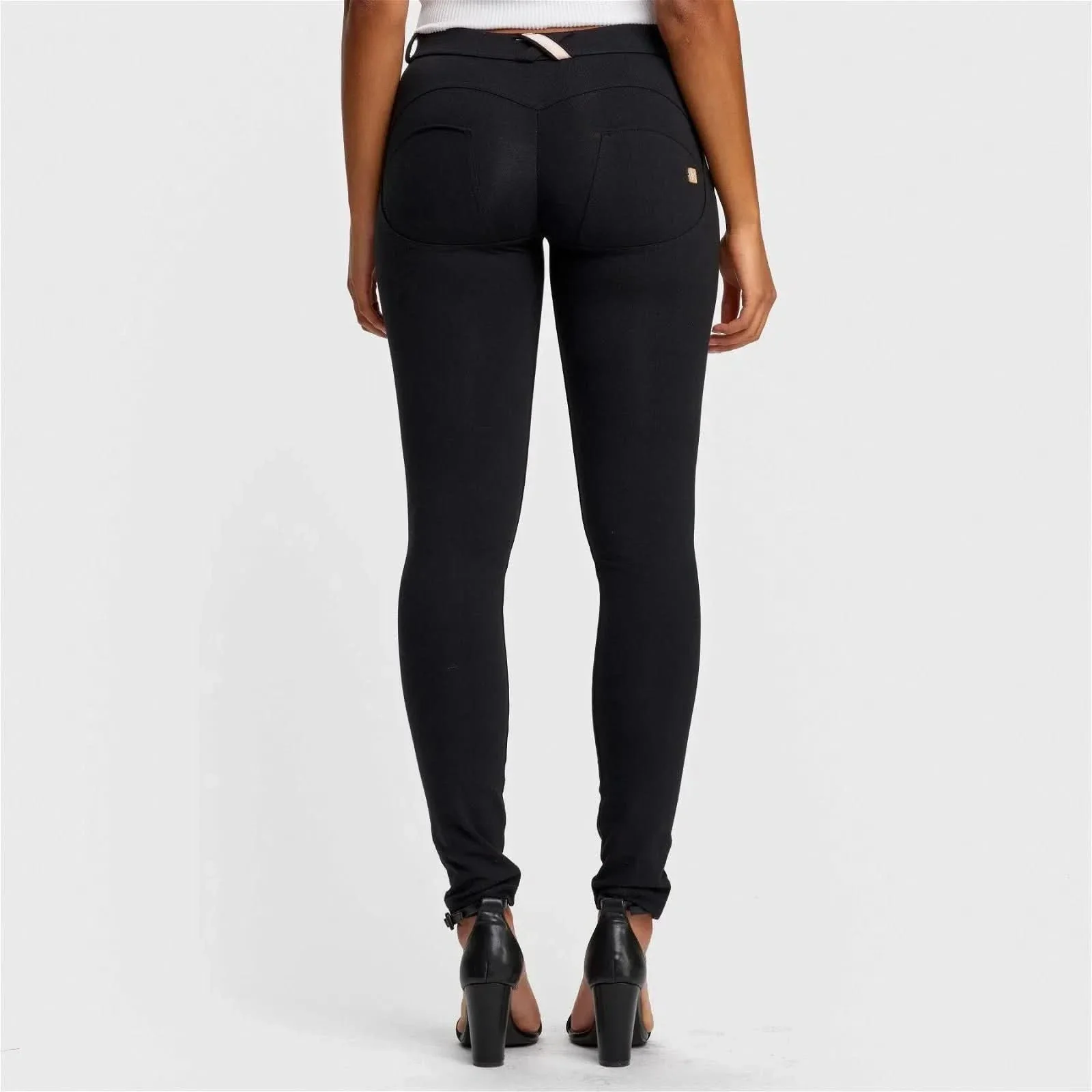 WRUP Fashion - Mid Rise - Full Length - Black - Image 5