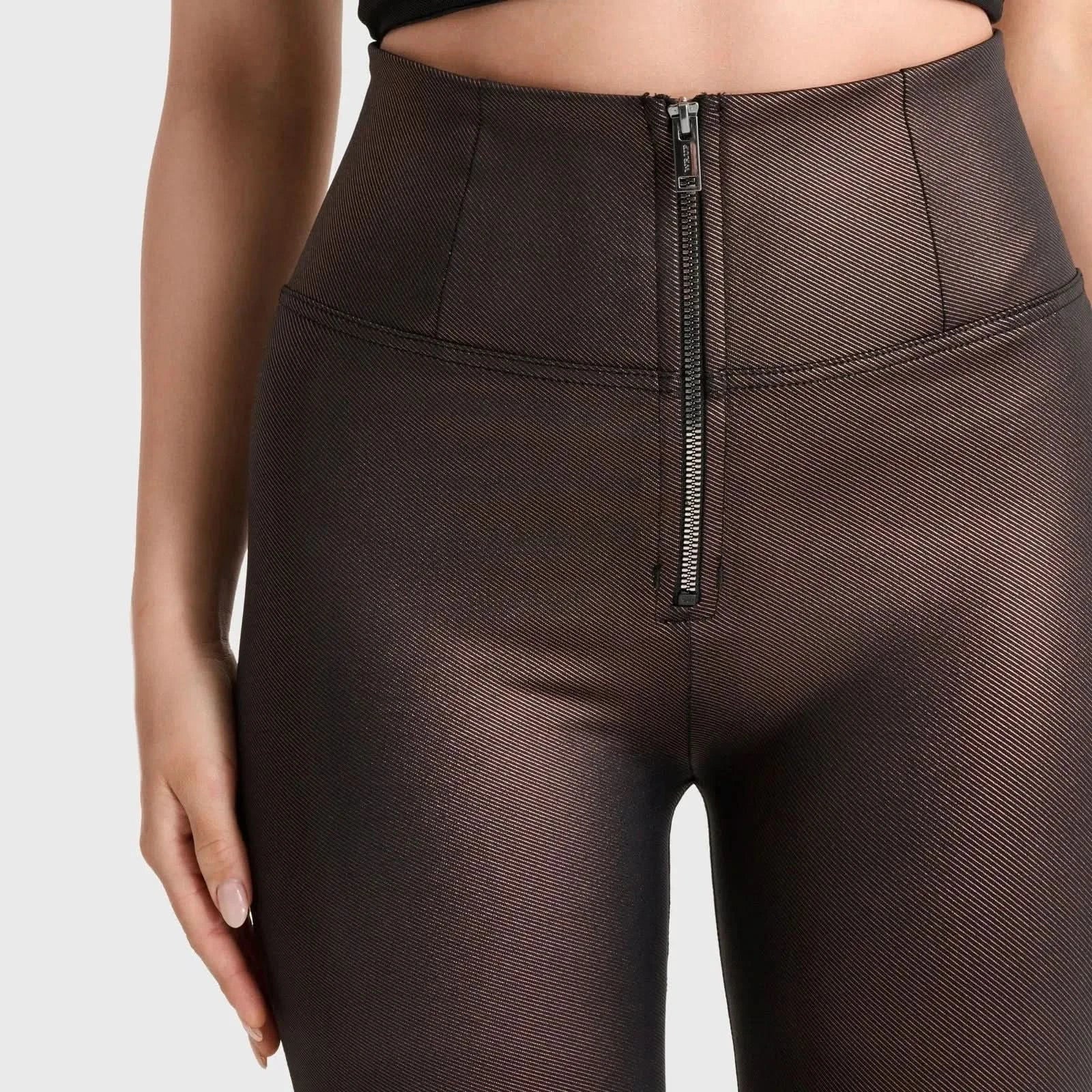 WRUP Luxe Shimmer - Super High Waisted - Full Length - Bronze - Image 6