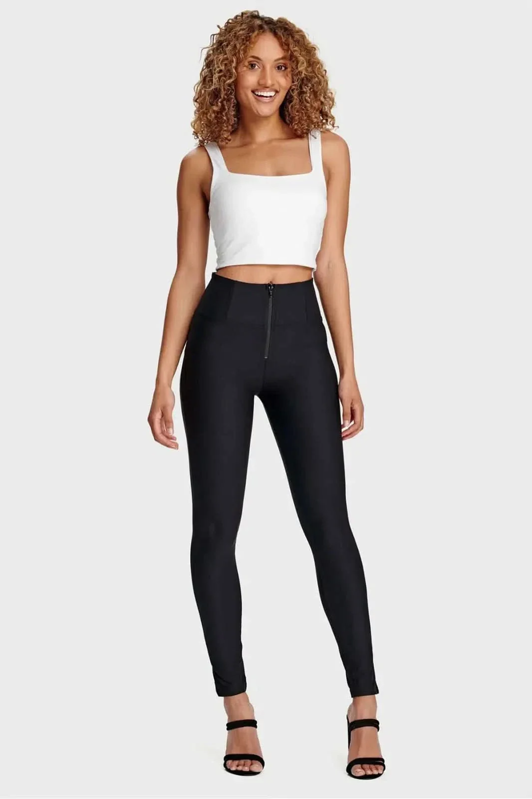 WRUP Thick Layered Diwo Pro - High Waisted - Ankle Length - Black - Image 6