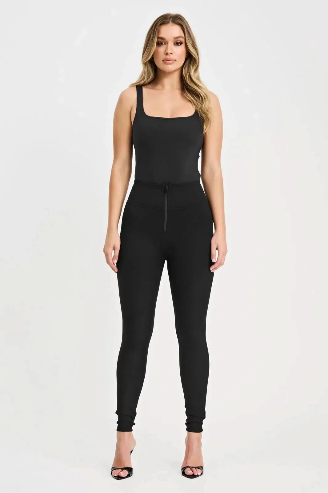 WRUP Thick Layered Diwo Pro - High Waisted - Full Length - Black - Image 2
