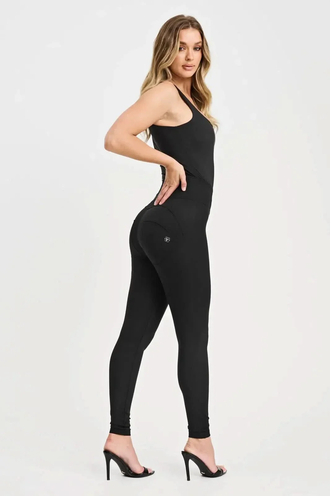 WRUP Thick Layered Diwo Pro - High Waisted - Full Length - Black - Image 3
