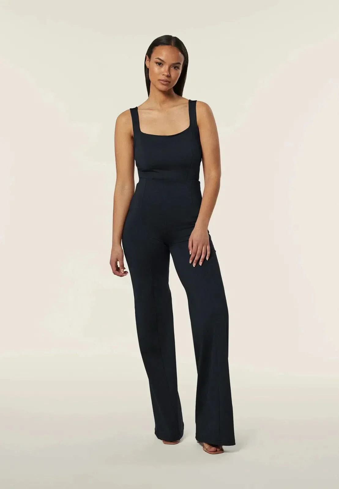 WRUP DIWO Boss Wear - High Waisted - Wide Leg - Black - Image 6
