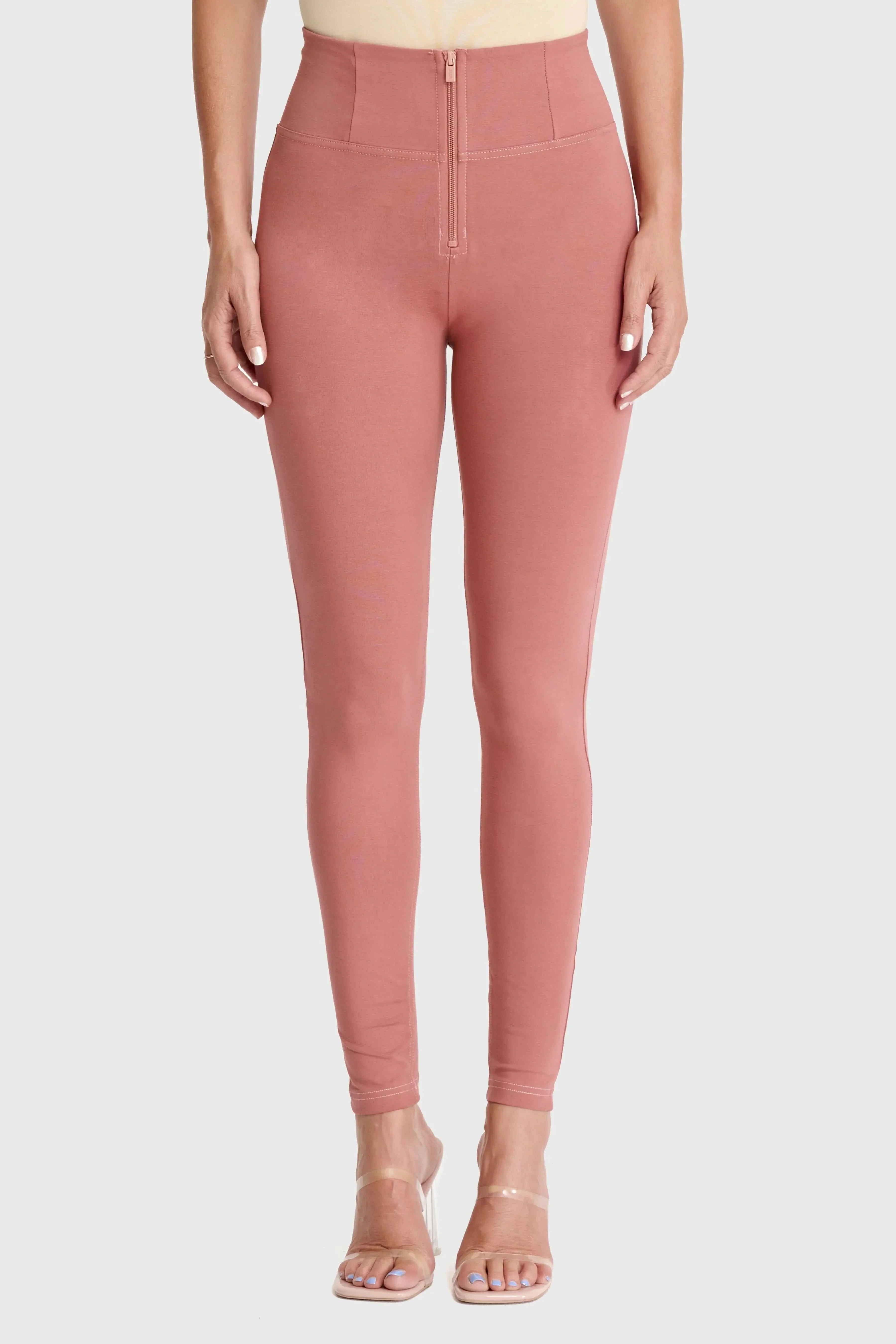 WRUP Fashion - High Waisted - Full Length - Dusty Rose - Image 3