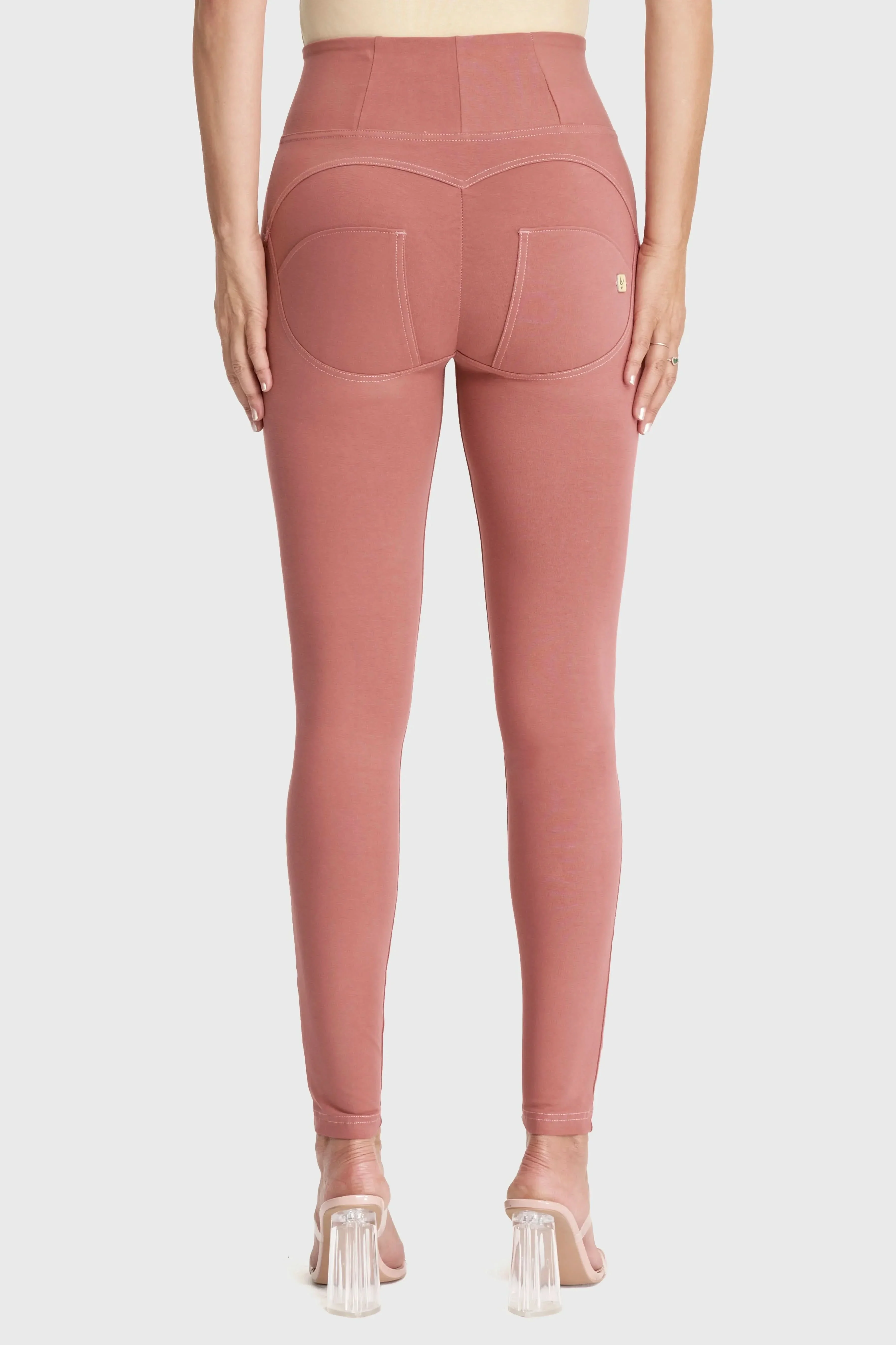 WRUP Fashion - High Waisted - Full Length - Dusty Rose - Image 5
