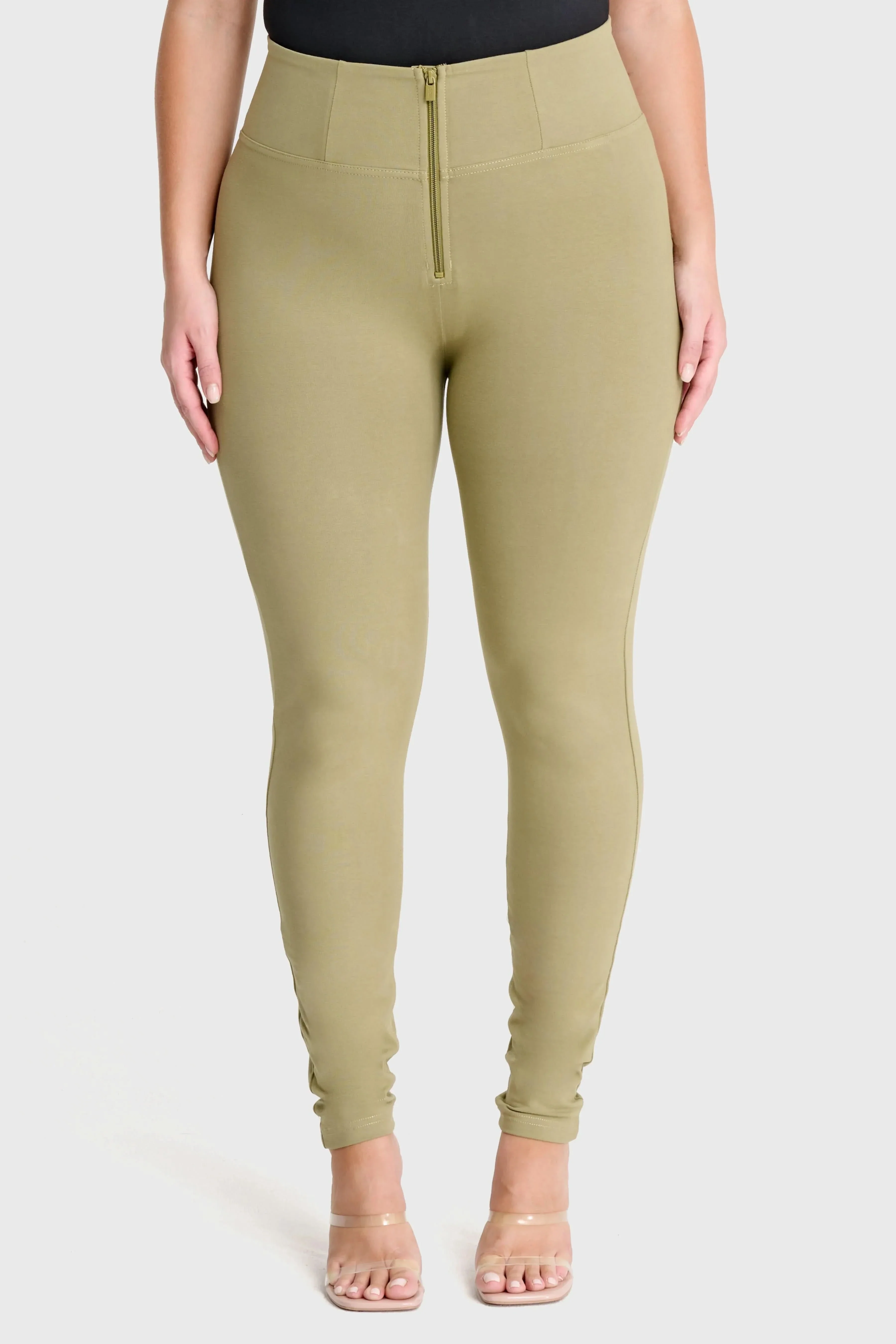 WRUP Fashion - High Waisted - Full Length - Sage Green - Image 6