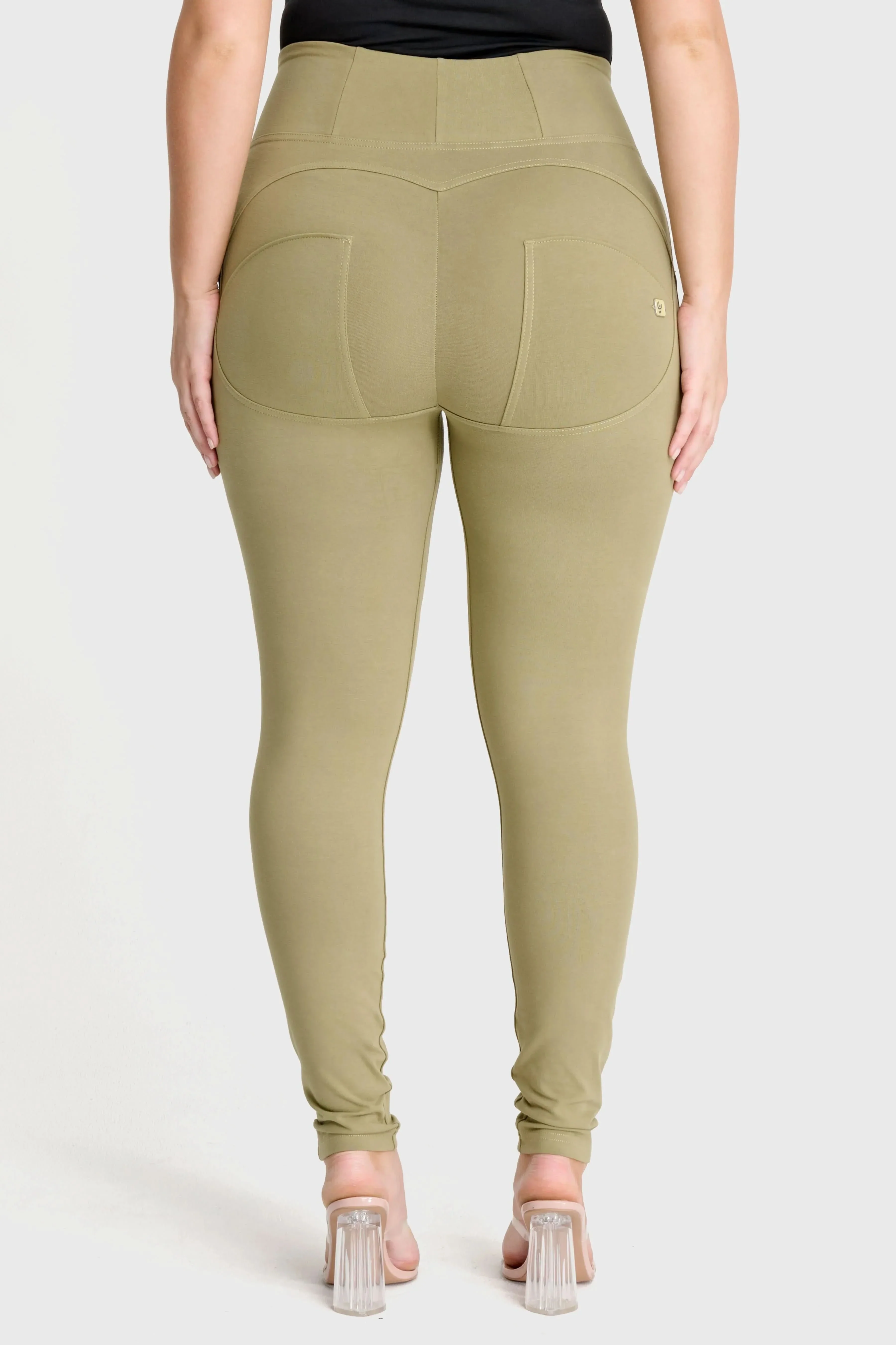 WRUP Fashion - High Waisted - Full Length - Sage Green - Image 7