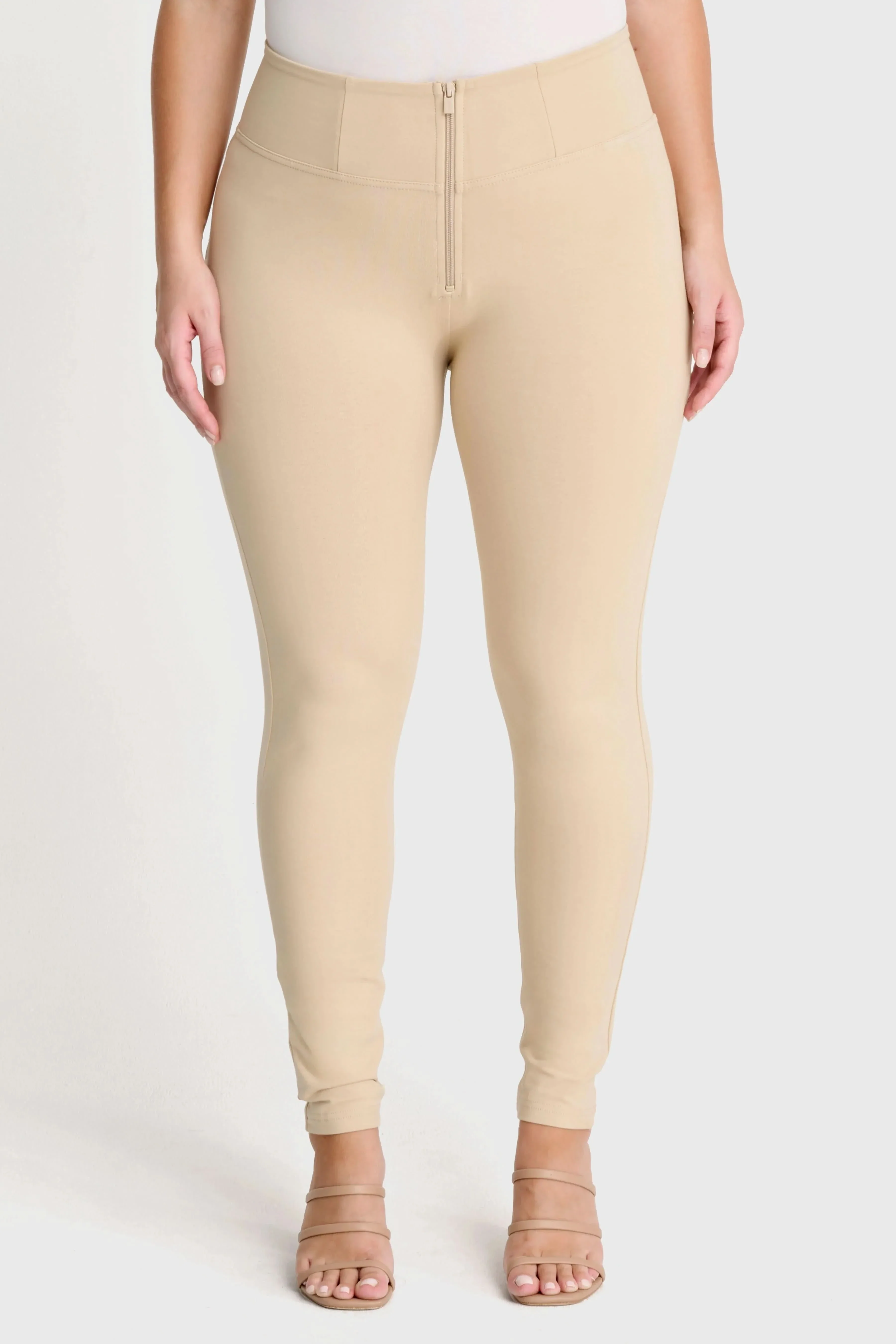 WRUP Fashion - High Waisted - Full Length - Sand - Image 3