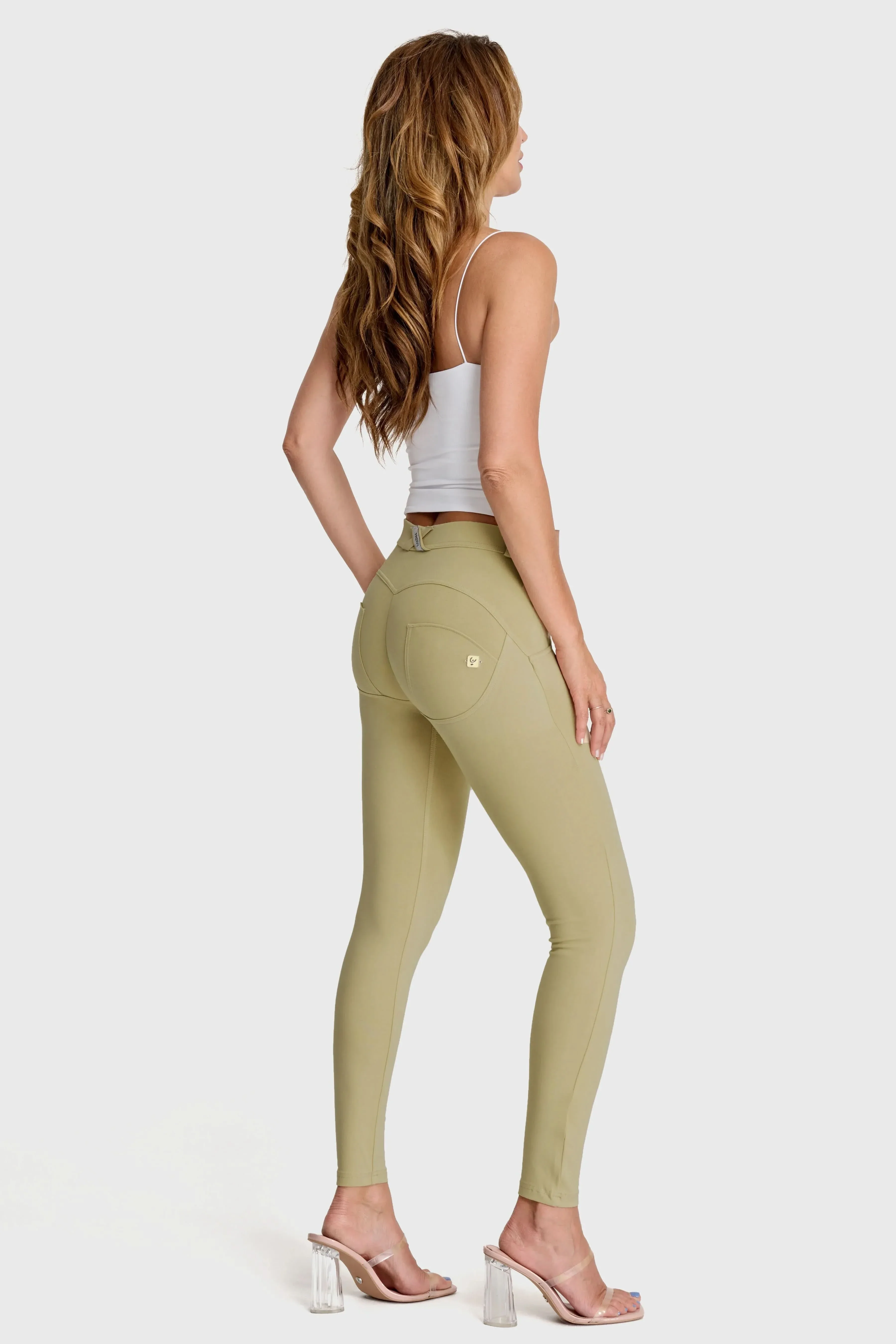 WRUP Fashion - Mid Rise - Full Length - Sage Green - Image 3