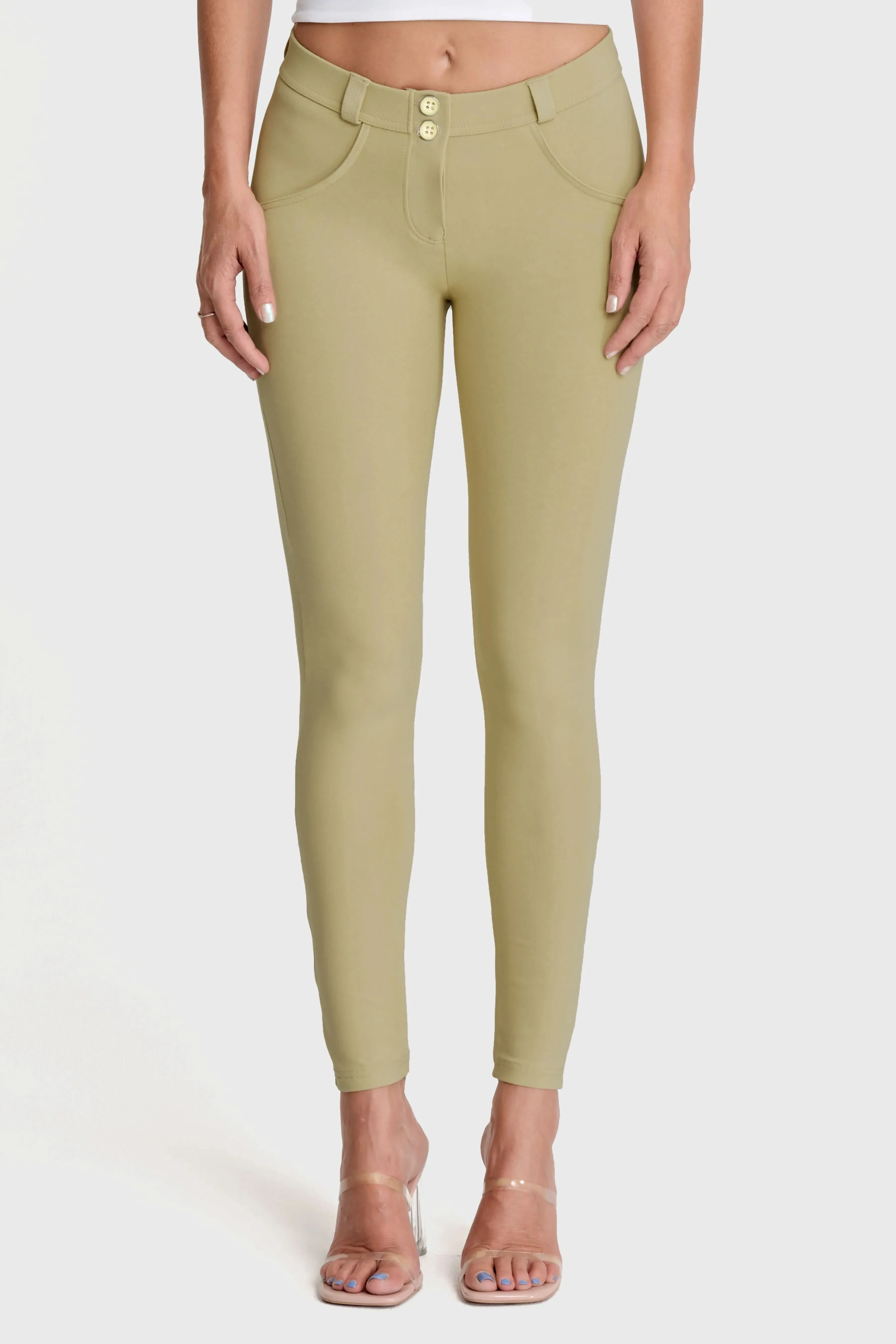 WRUP Fashion - Mid Rise - Full Length - Sage Green - Image 5